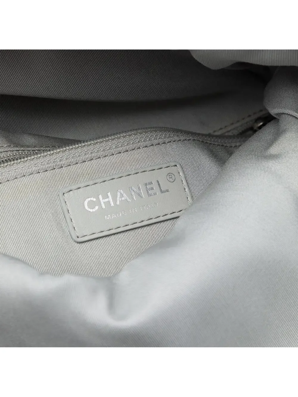 Chanel Quilted Lambskin Grip Clutch #328977C14B